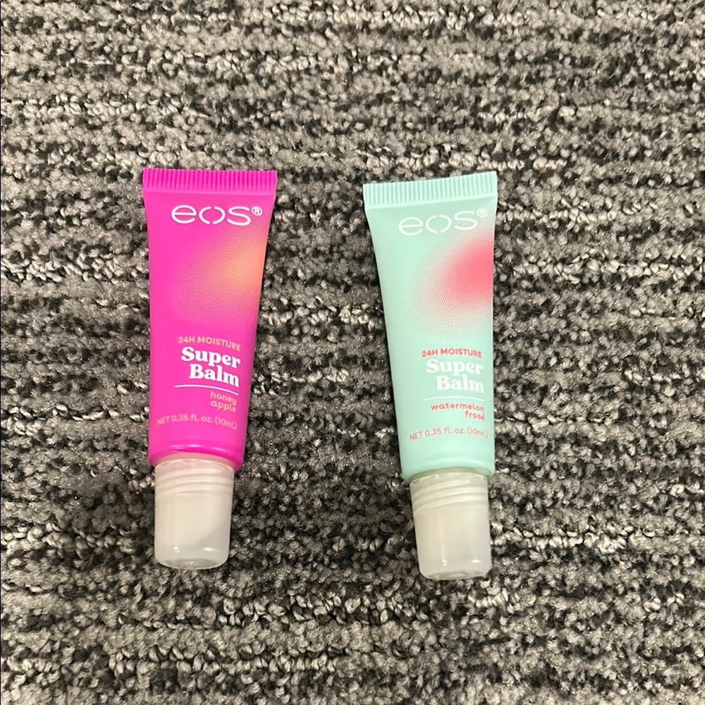 Price for two! EOS Super Balm Set - Pink and Mint